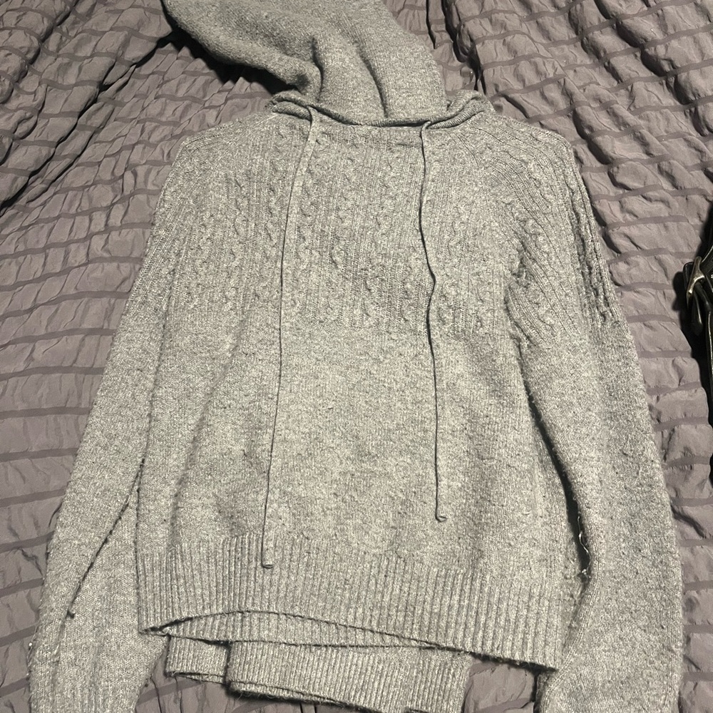 Cozy Gray Women's Sweater pant combo